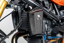 Oliekoeler cover links glanzend carbon BMW R12S (2025+)