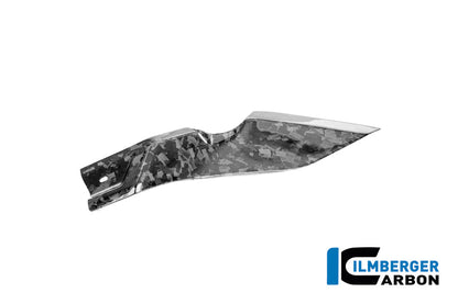 Zijkuip onder de tank links (onderpaneel) glanzend Black Diamond Carbon BMW R1300GS Adventure Triple Black (2024+)