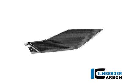 Zijkuip onder de tank links (onderpaneel) glanzend carbon BMW R1300GS Adventure Option 719 Karakorum (2024+)