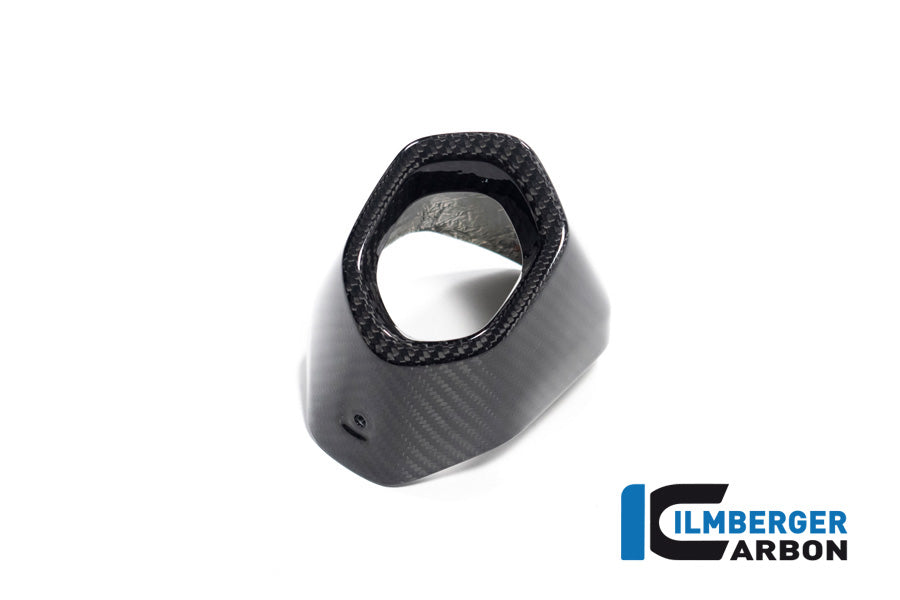 Rear Silencer Protector Carbon Glossy Carbon BMW R1300GS Adventure Option 719 Karakorum 2024+