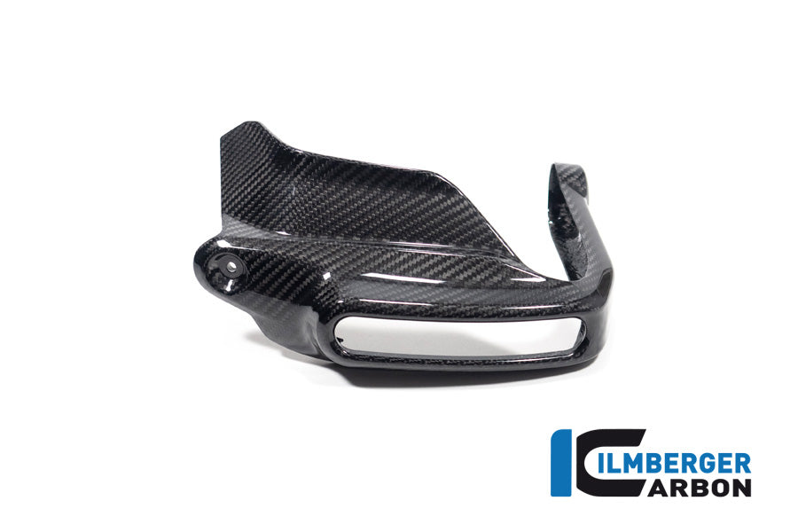 Handkap handbeschermer Hoog met Knipperlicht links glanzend carbon BMW R1300GS Triple Black 2023+