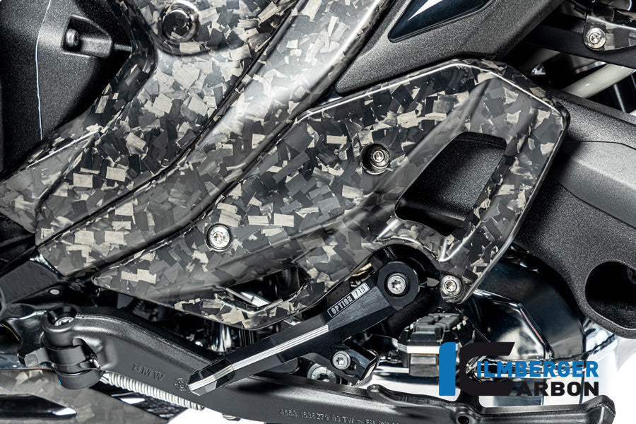 Heel Guard Left Matt BDC Carbon BMW R1300GS Adventure Triple Black 2024+