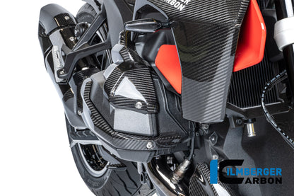 Brandstofinjector-afdekking rechts carbon hoogglans BMW R1300R Option 719 Kilauea (2025+)