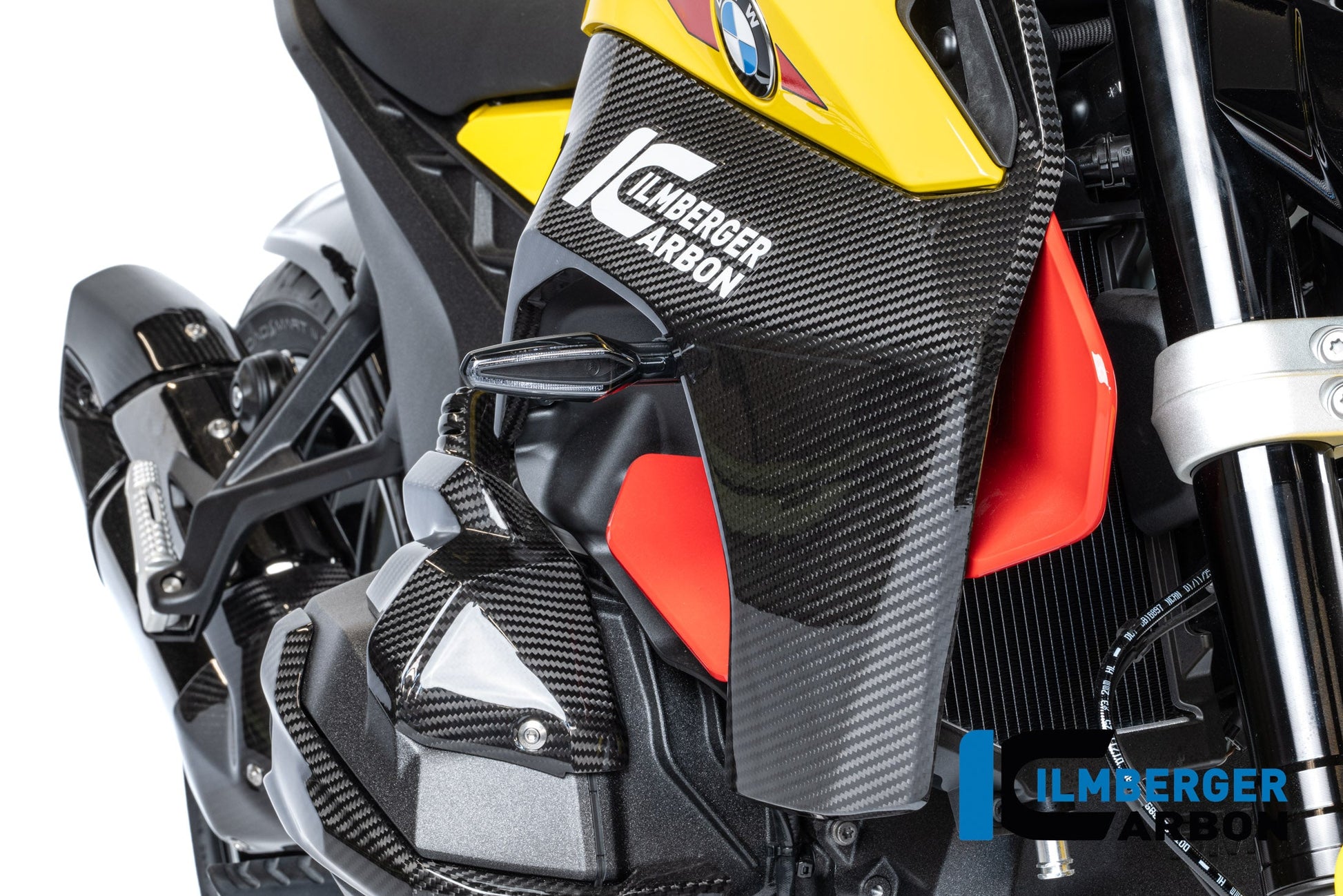 Kuipdeel luchtuitlaat rechts carbon hoogglans BMW R1300R Option 719 Kilauea (2025+)