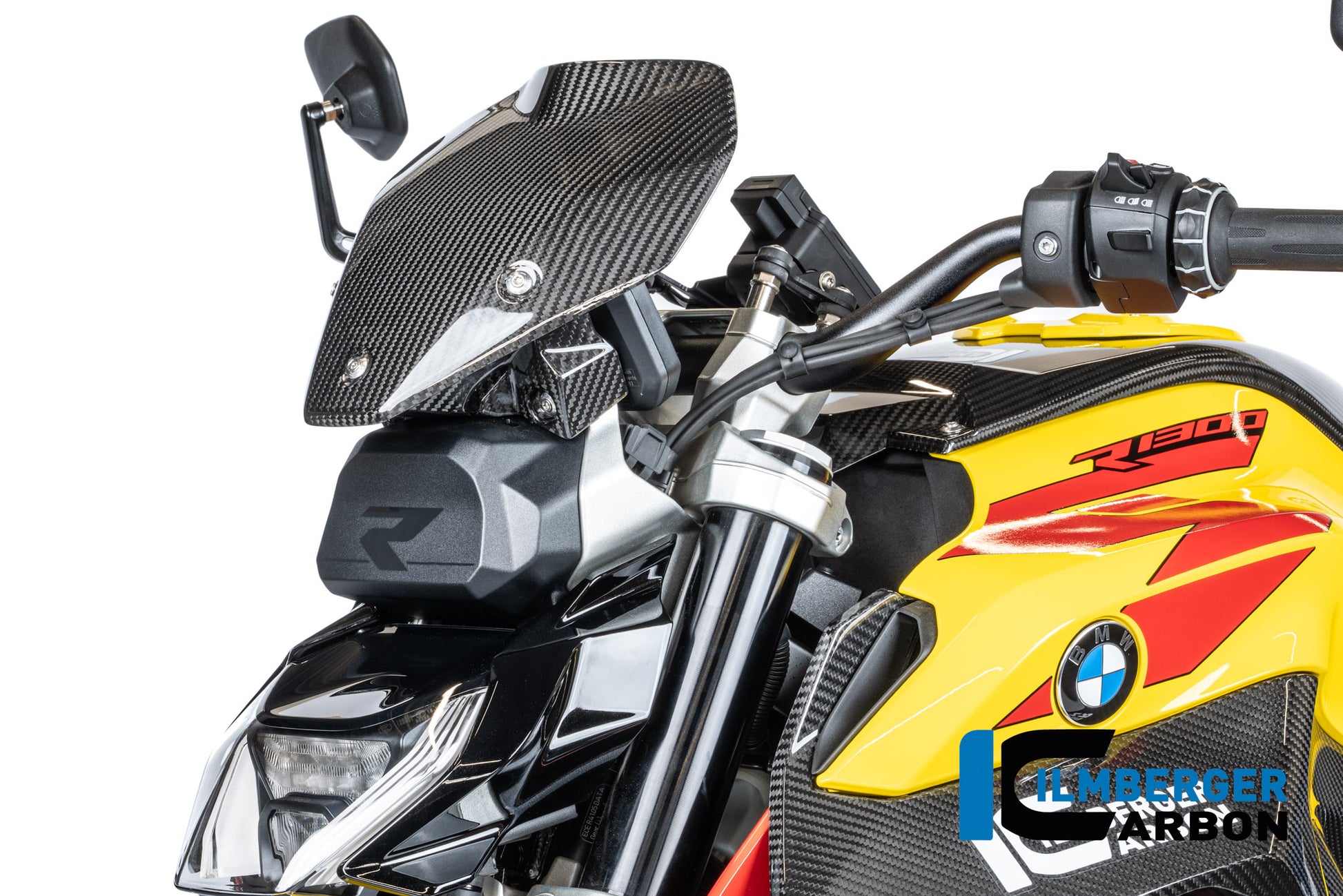 Windscherm glanzend carbon BMW R1300R (2025+)