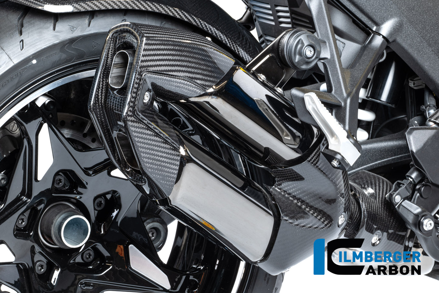 Uitlaat eindkapset carbon hoogglans BMW R1300RS (2025+)