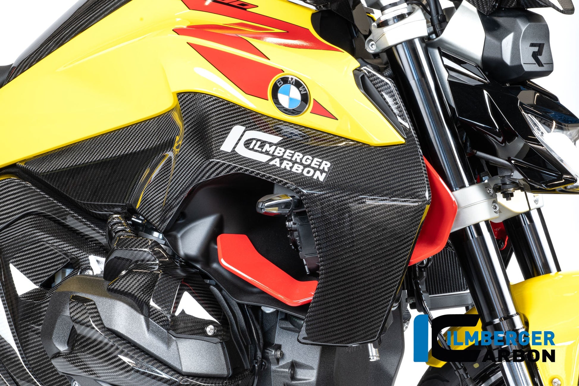 Kuipdeel luchtuitlaat rechts carbon hoogglans BMW R1300R Option 719 Kilauea (2025+)