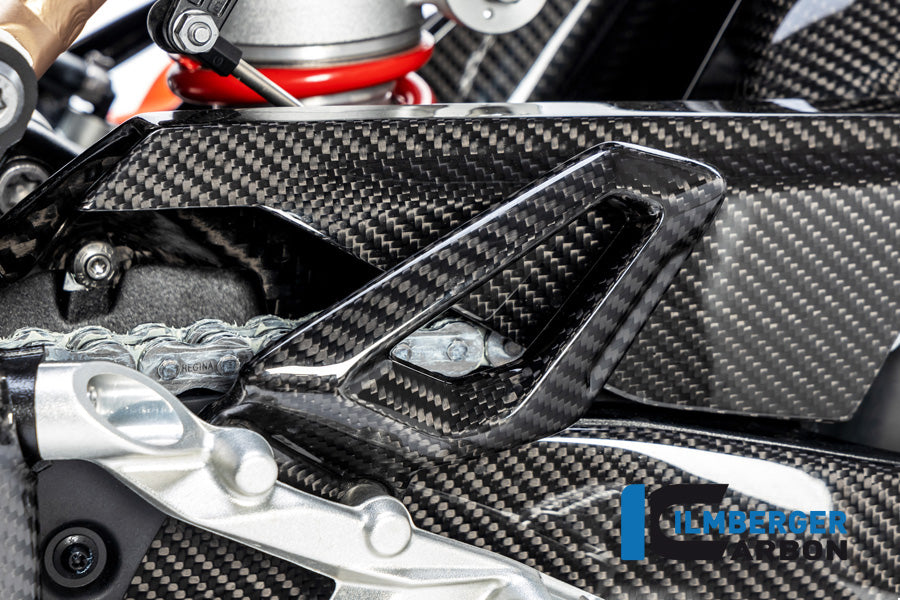 Heelplate carbon links glanzend carbon BMW M 1000 R (2025+)