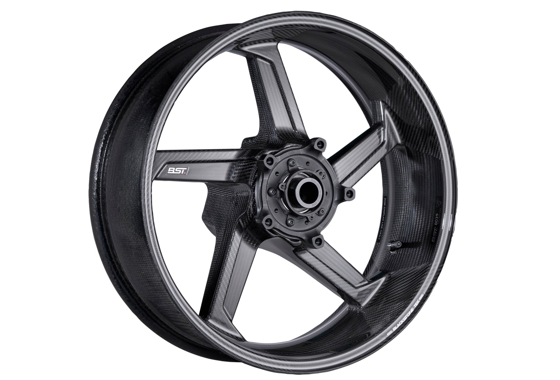 BST Star TEK achtervelg carbon 6,0 x 17" Ducati Monster V2+ (Plus) (2026+)