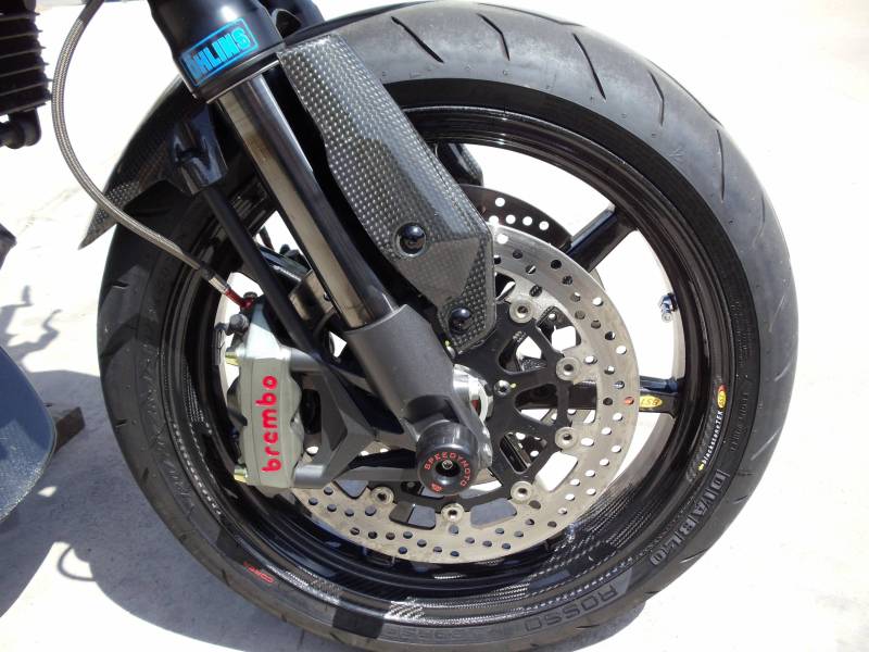 BST Carbon Achtervelg Diamond TEK 5,5 x 17" Triumph Street Triple S (2017-2019)