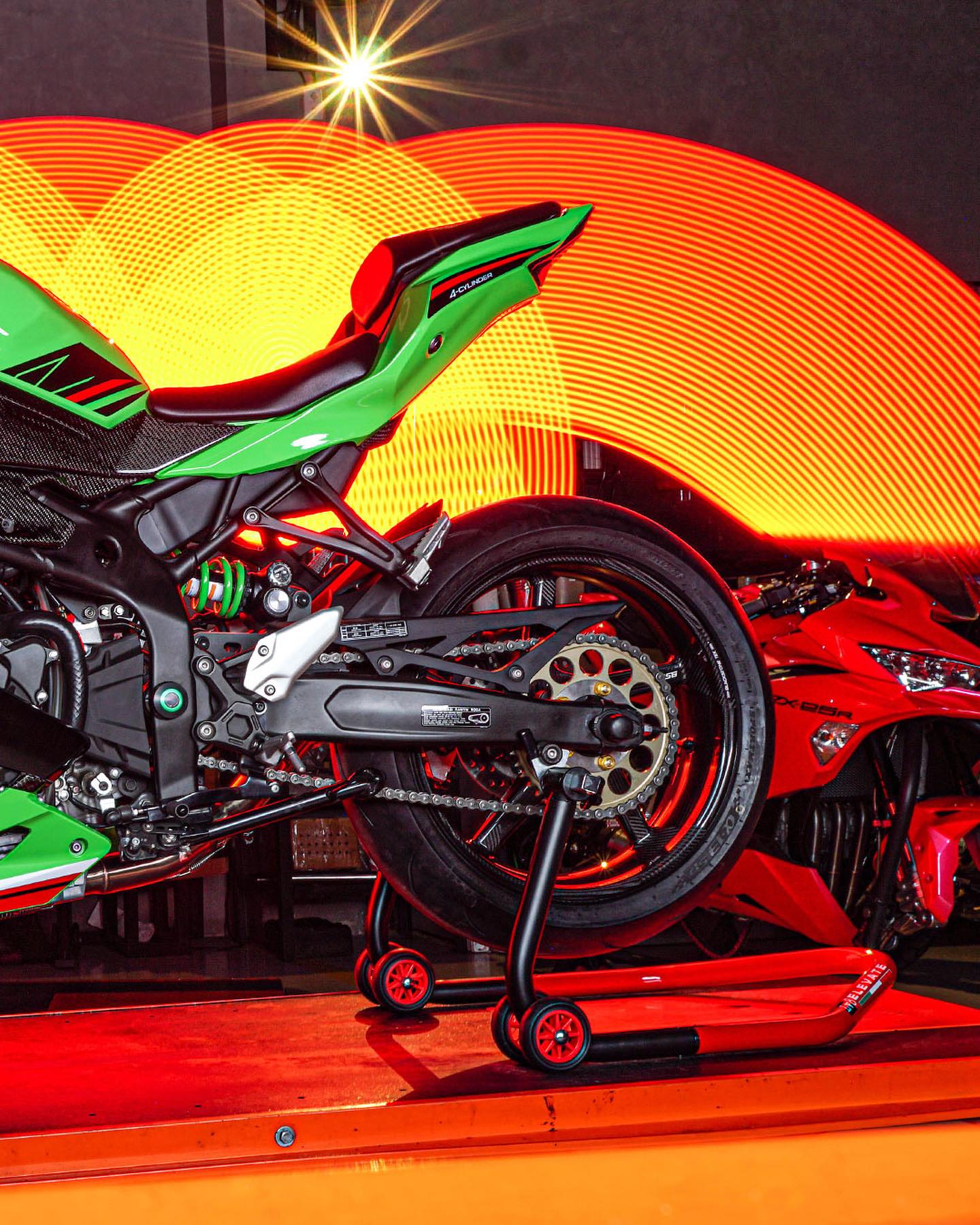 BST Carbon Achtervelg Mamba TEK 6,0 x 17" Ducati Hypermotard 821SP (2013-2015)