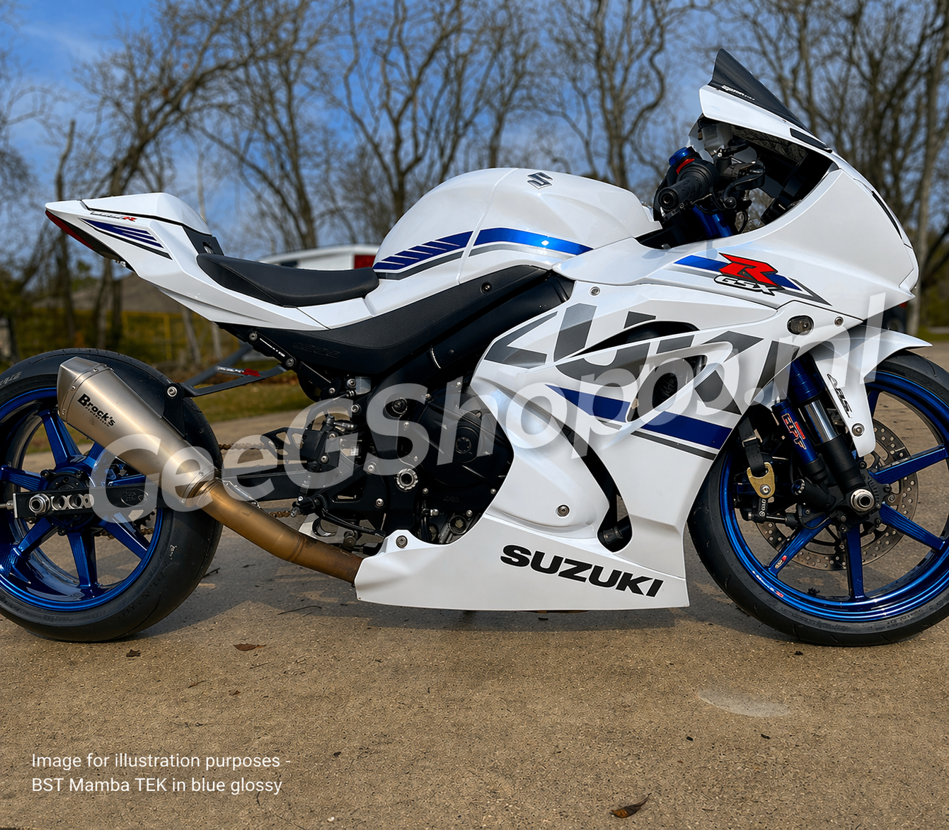 BST Carbon Voorvelg Mamba TEK 3,5 x 17" Suzuki GSX-R1000 (2001-2004)