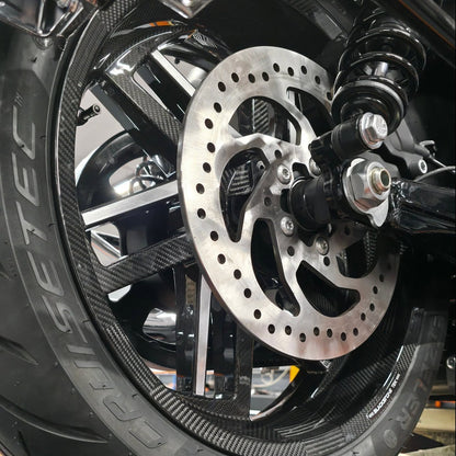 BST Reaper TEK 5.5x18'' carbon achtervelg voor Harley Davidson XL1200XS Forty Eight Special (2018-2019)