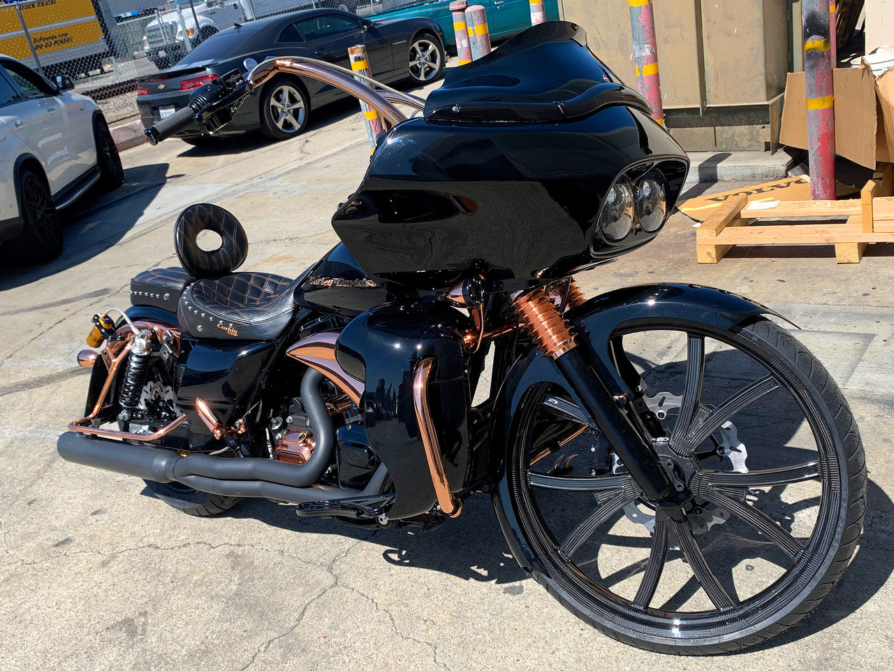 BST Torque TEK 3.5x16" carbon voorvelg voor Harley Davidson FXDF Fat Bob (2008-2017)