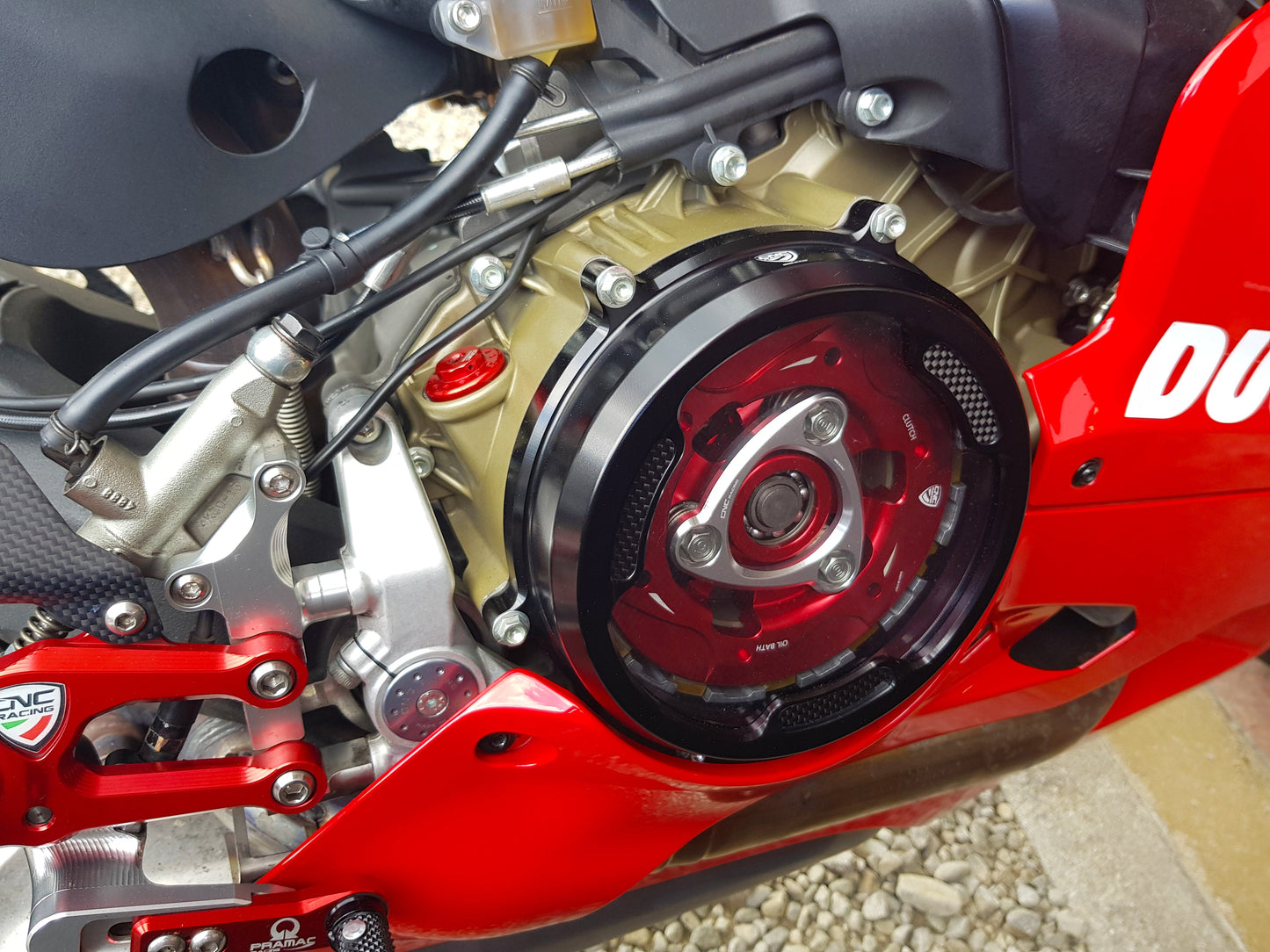 Fuel tank cap plug fast-open Ducati Hypermotard 950 (2019-2025)