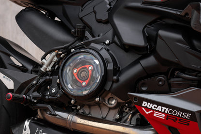 Transparent Clutch Cover for Ducati Panigale V2 Bayliss 1st Champion 20th Anniversary (2022-2024)
