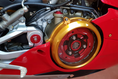 Koppelingsdeksel met venster Clear Clutch Multistrada V4 Pikes Peak (2025+)