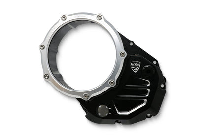 Clear Clutch Cover Ducati Black-Black Ducati Supersport 750 (1998)