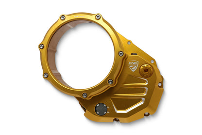 Clear Clutch Cover Ducati Black-Black Ducati Supersport 750 (1998)
