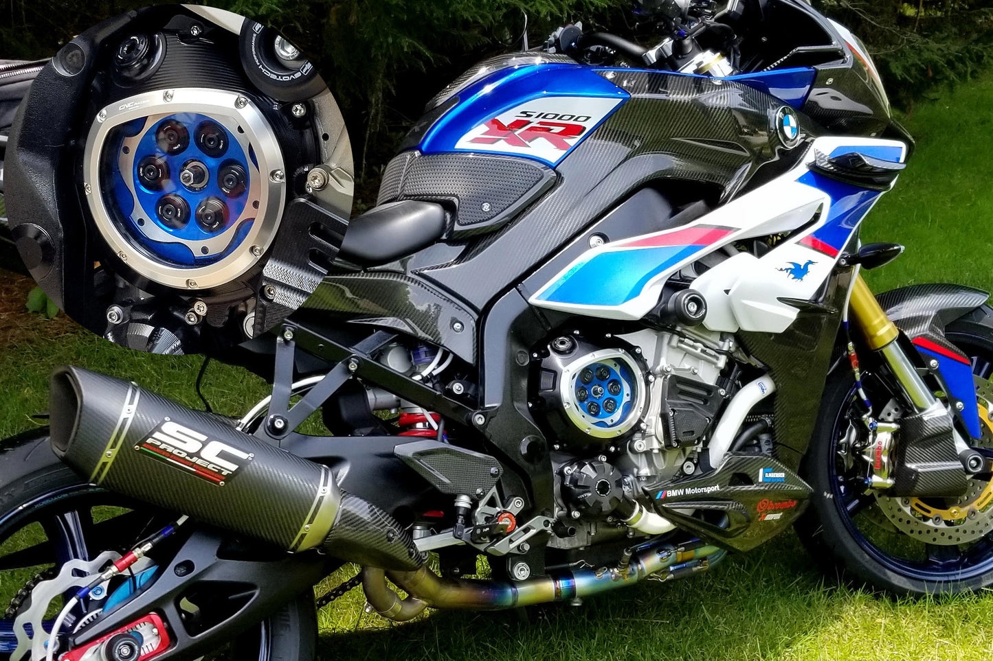 Transparant koppelingsdeksel Clear Clutch BMW S1000XR (2015-2019)