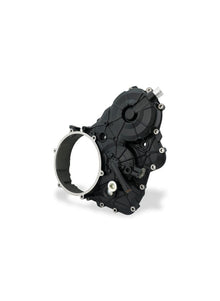 Zwart Motorblokdeksel voor open koppelingsdeksel ombouw - Ducati Diavel V4 RS (2025+)