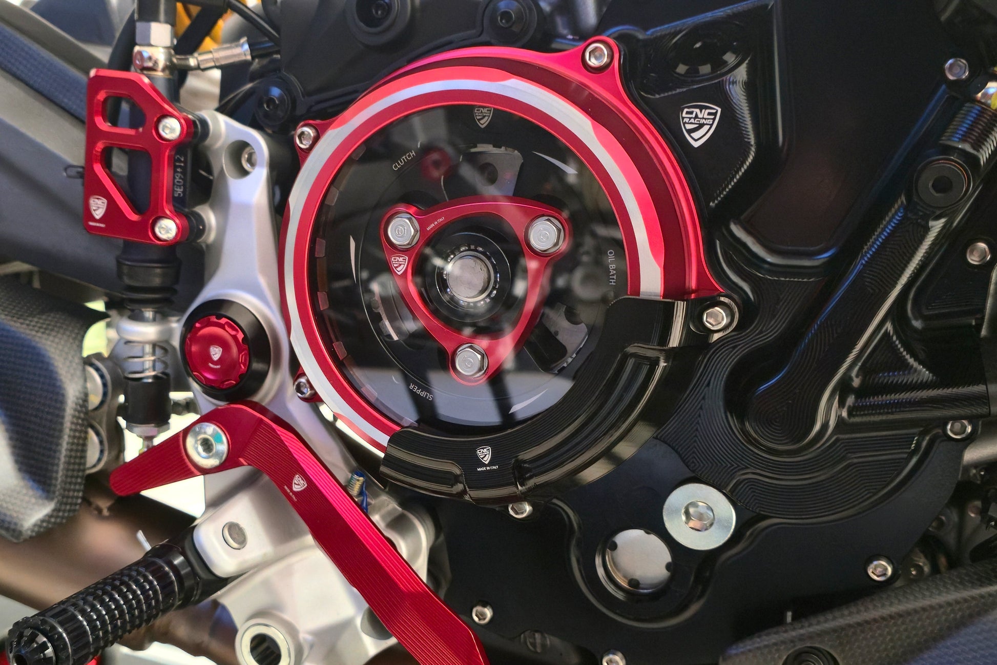 Transparant koppelingsdeksel Ducati Panigale V2S FB63 (2026)