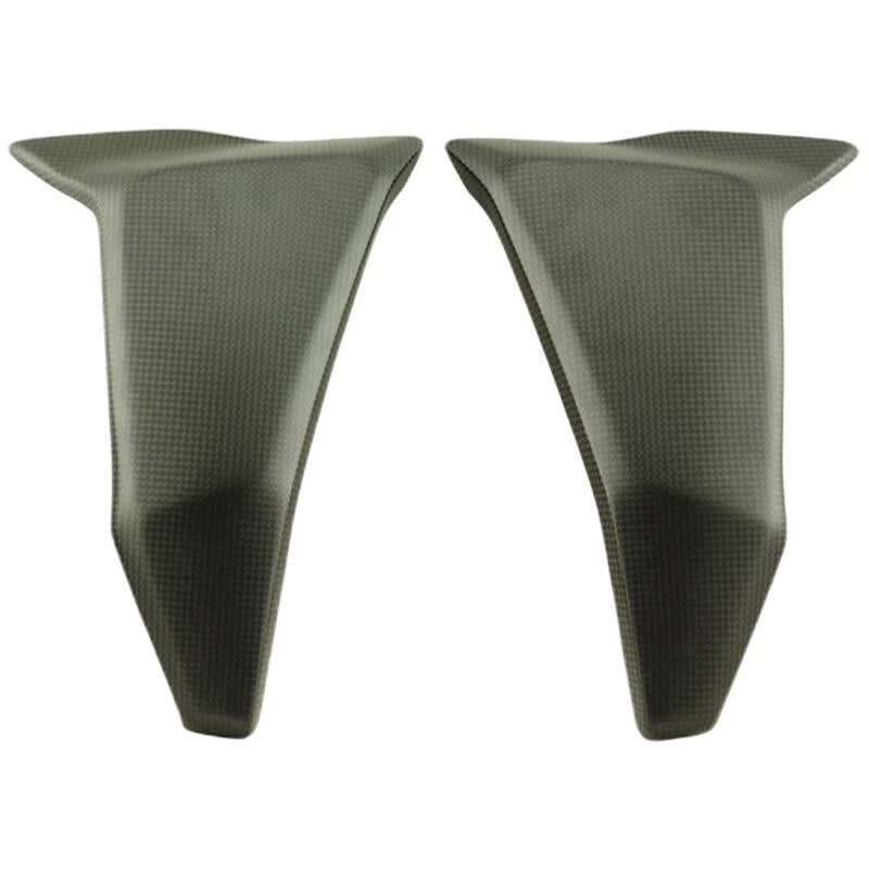 Lightech carbon radiator zijpanelen (2 st.) (glanzend) Ducati Hypermotard 950 SP (2019-2025)
