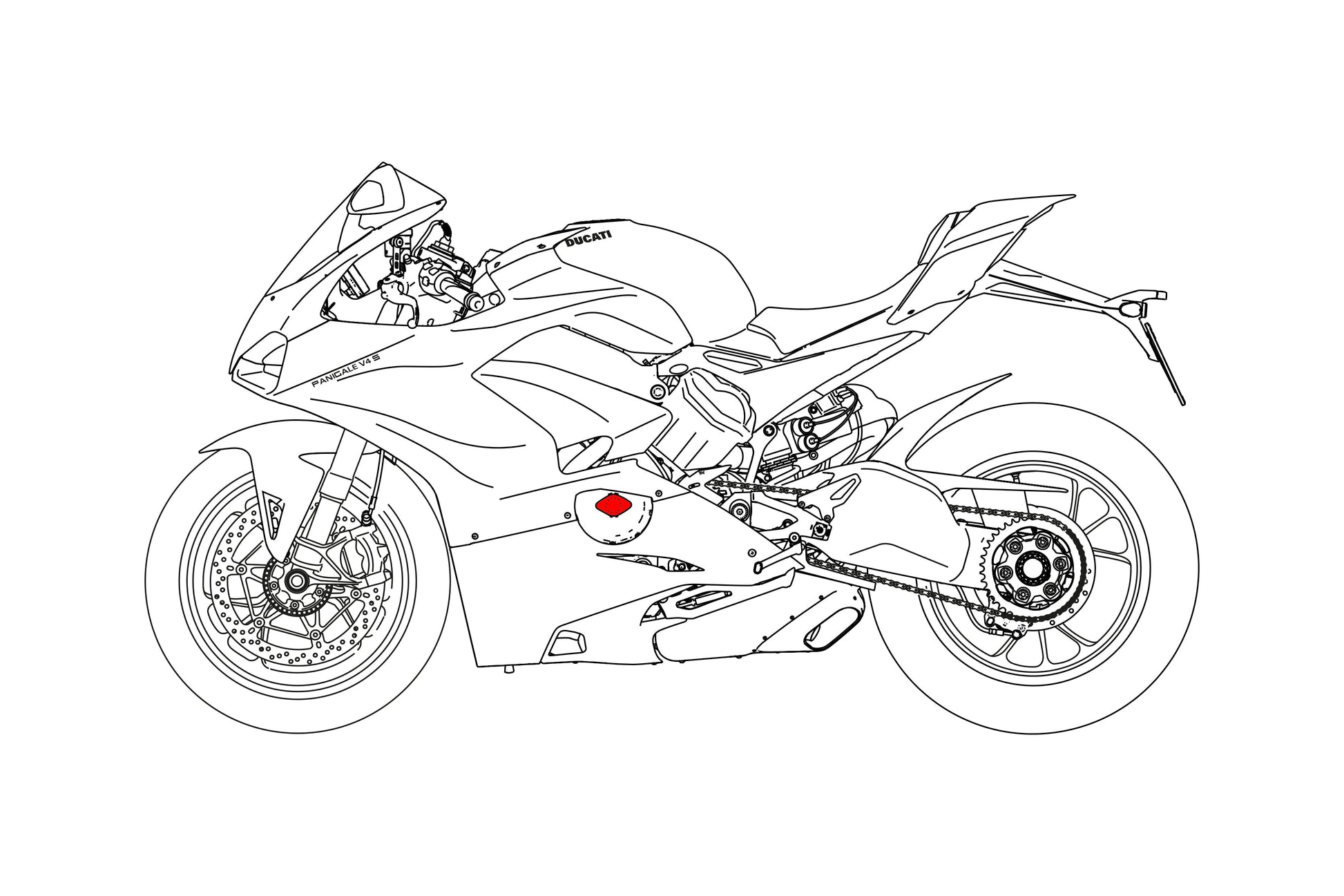 Timing Inspectie Cover Dynamodeksel Ducati Panigale V4 R (2026+)