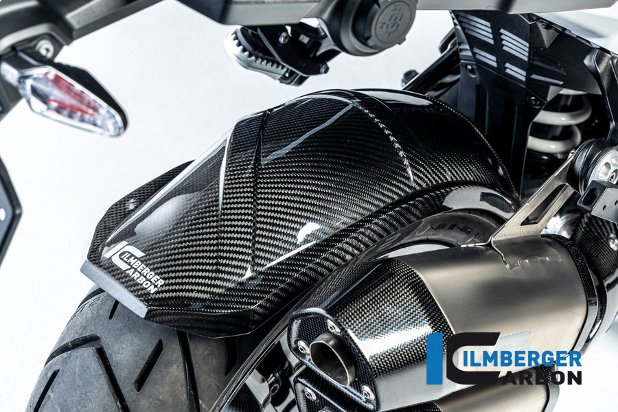 Achterspatbord glanzend carbon BMW R1300GS Adventure Triple Black 2024+