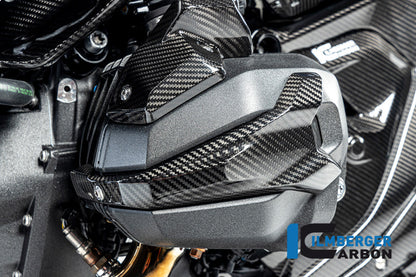 Bougie Cover links glanzend carbon BMW R1300GS Option 719 Tramuntana 2023+