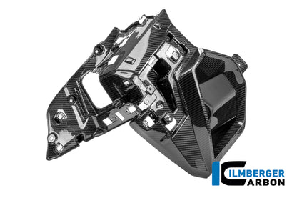 Luchtinlaat paneel cover links glanzend carbon BMW R1300GS Adventure Triple Black (2024+)