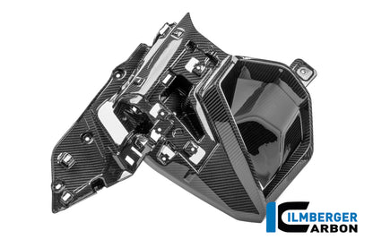Luchtinlaat paneel cover links glanzend carbon BMW R1300GS Adventure Triple Black (2024+)