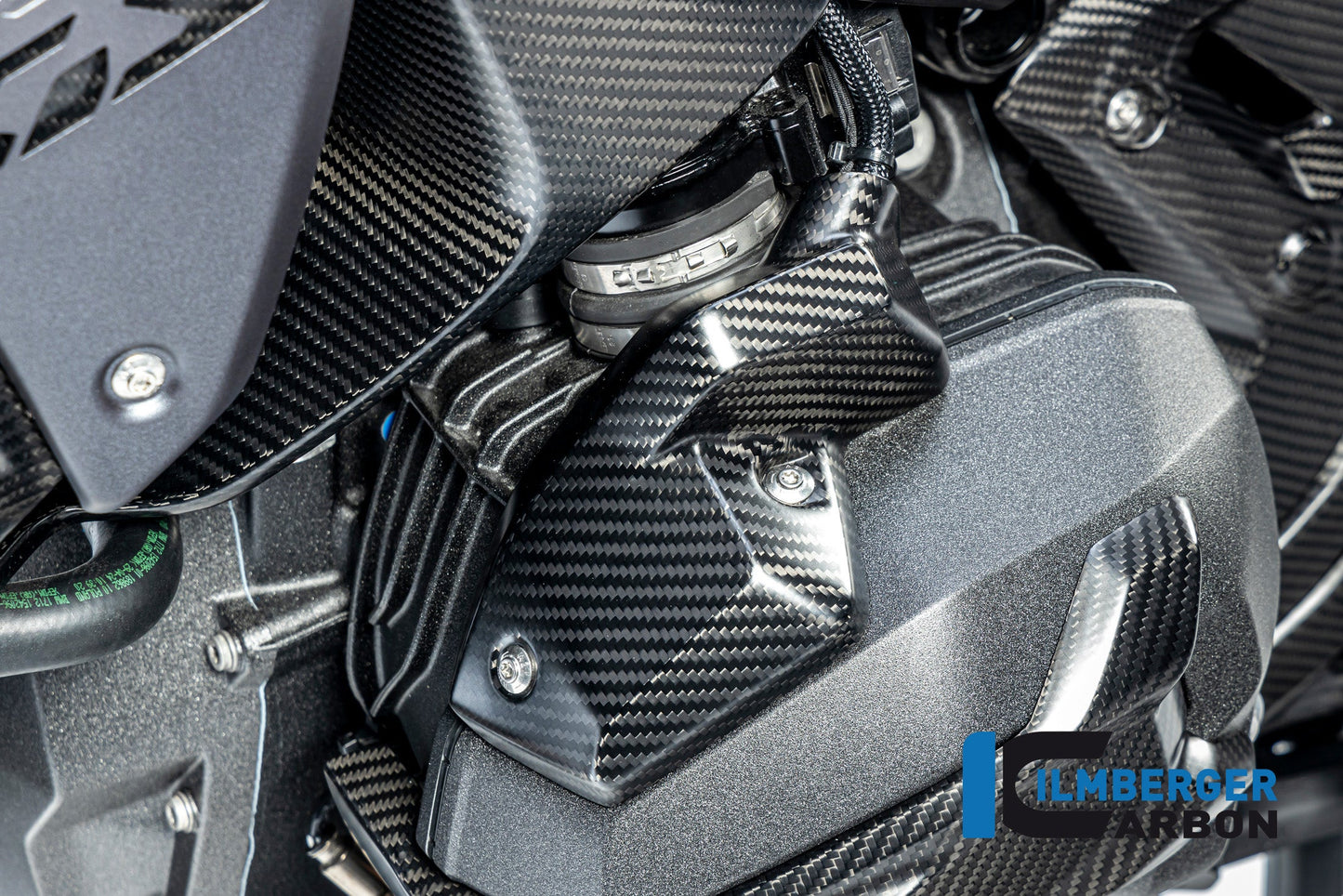 Injector Cover links mat carbon BMW R1300GS Adventure Triple Black 2024+