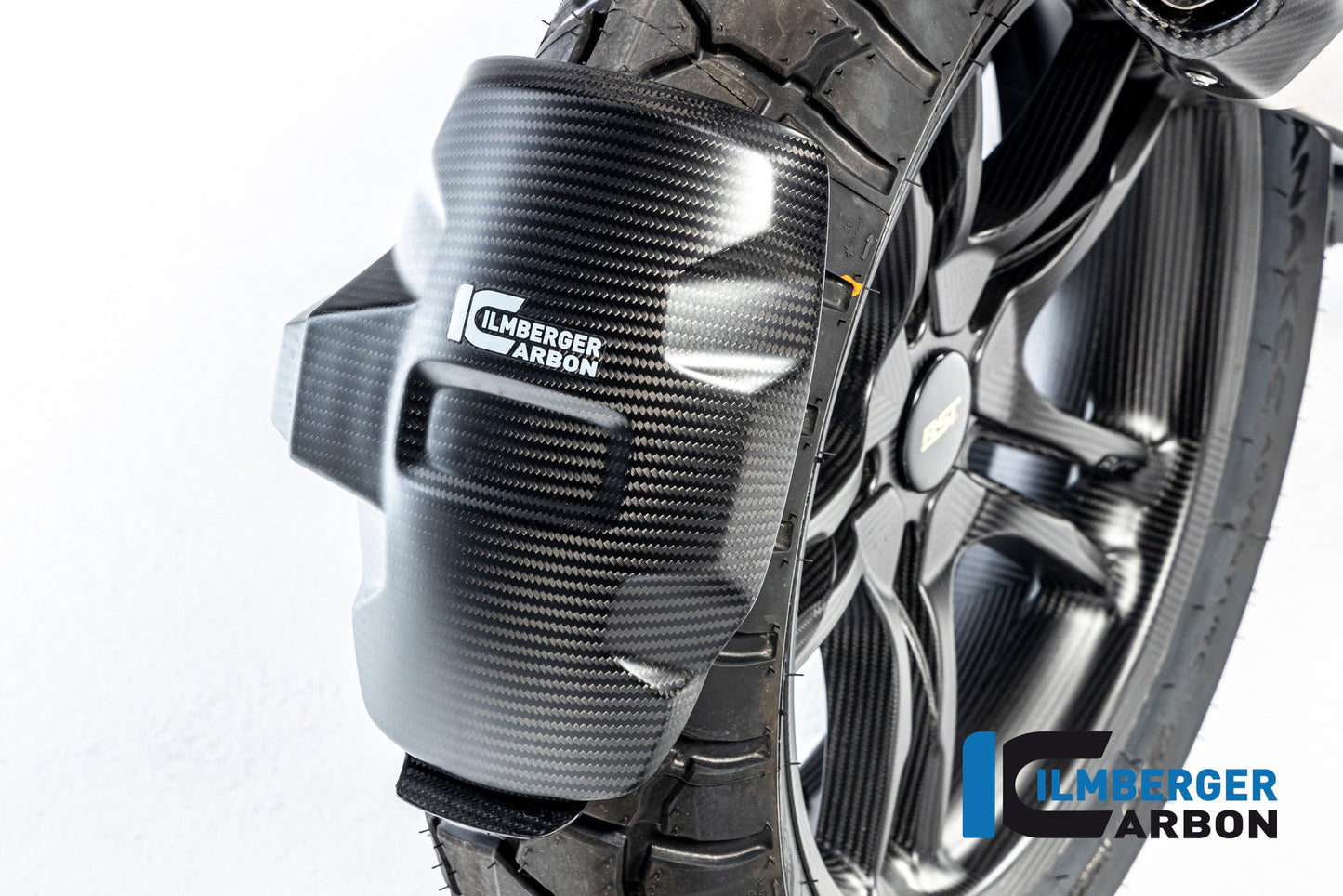 Spatscherm achterwiel mat carbon BMW R1300GS Triple Black 2023+