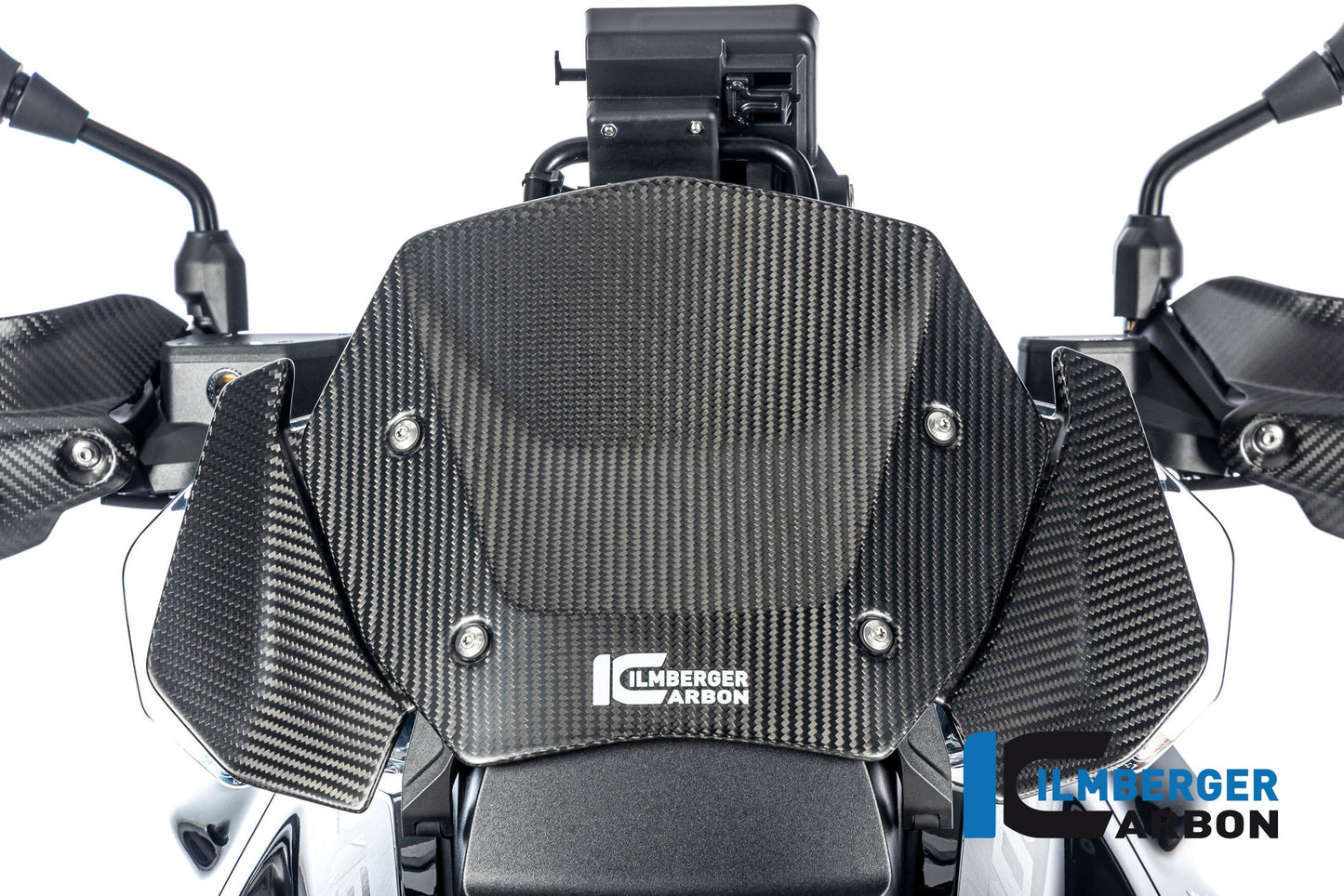 Windscherm mat carbon BMW R1300GS Trophy 2023+
