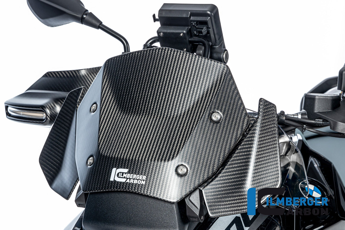 Windbeschermer links mat carbon BMW R1300GS Option 719 Tramuntana 2023+