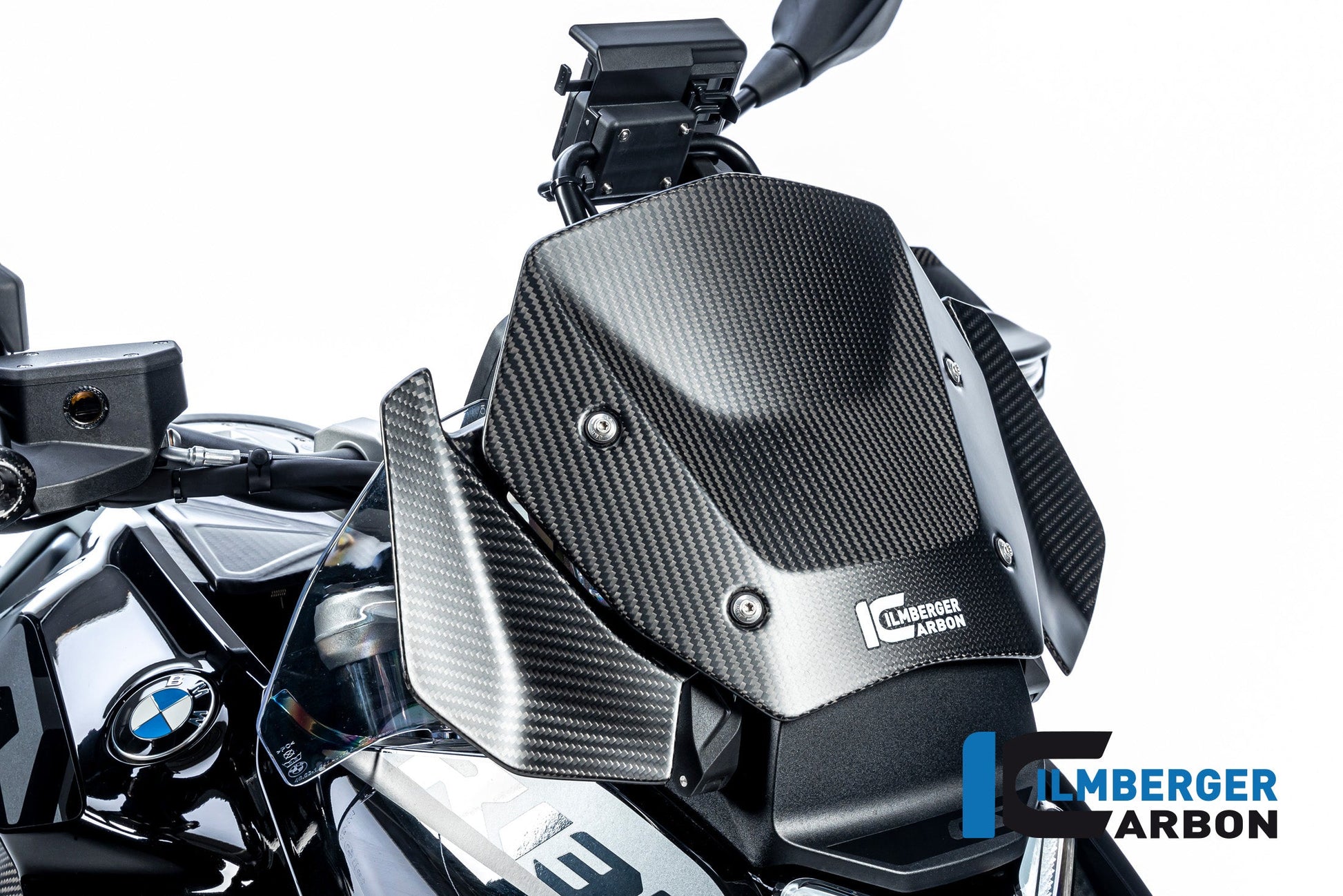 Windbeschermer rechts mat carbon BMW R1300GS Option 719 Tramuntana 2023+