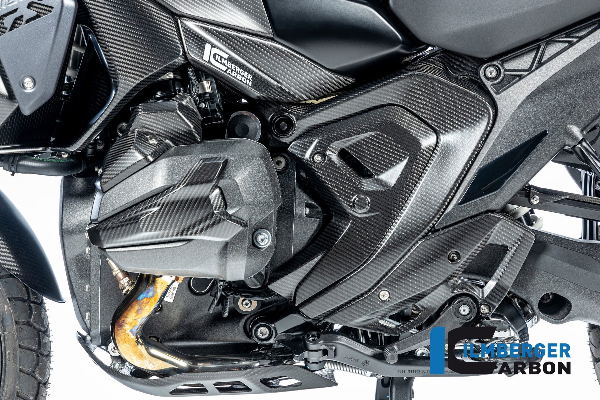 Bougie Cover links mat carbon BMW R1300GS Adventure Triple Black 2024+