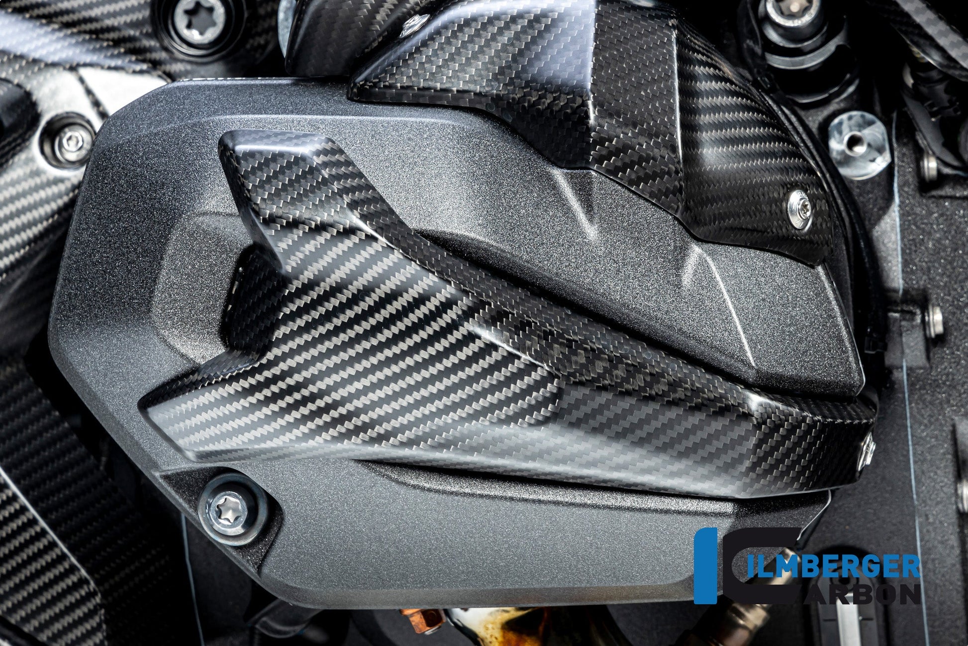 Bougie Cover rechts mat carbon BMW R1300GS Adventure Triple Black 2024+