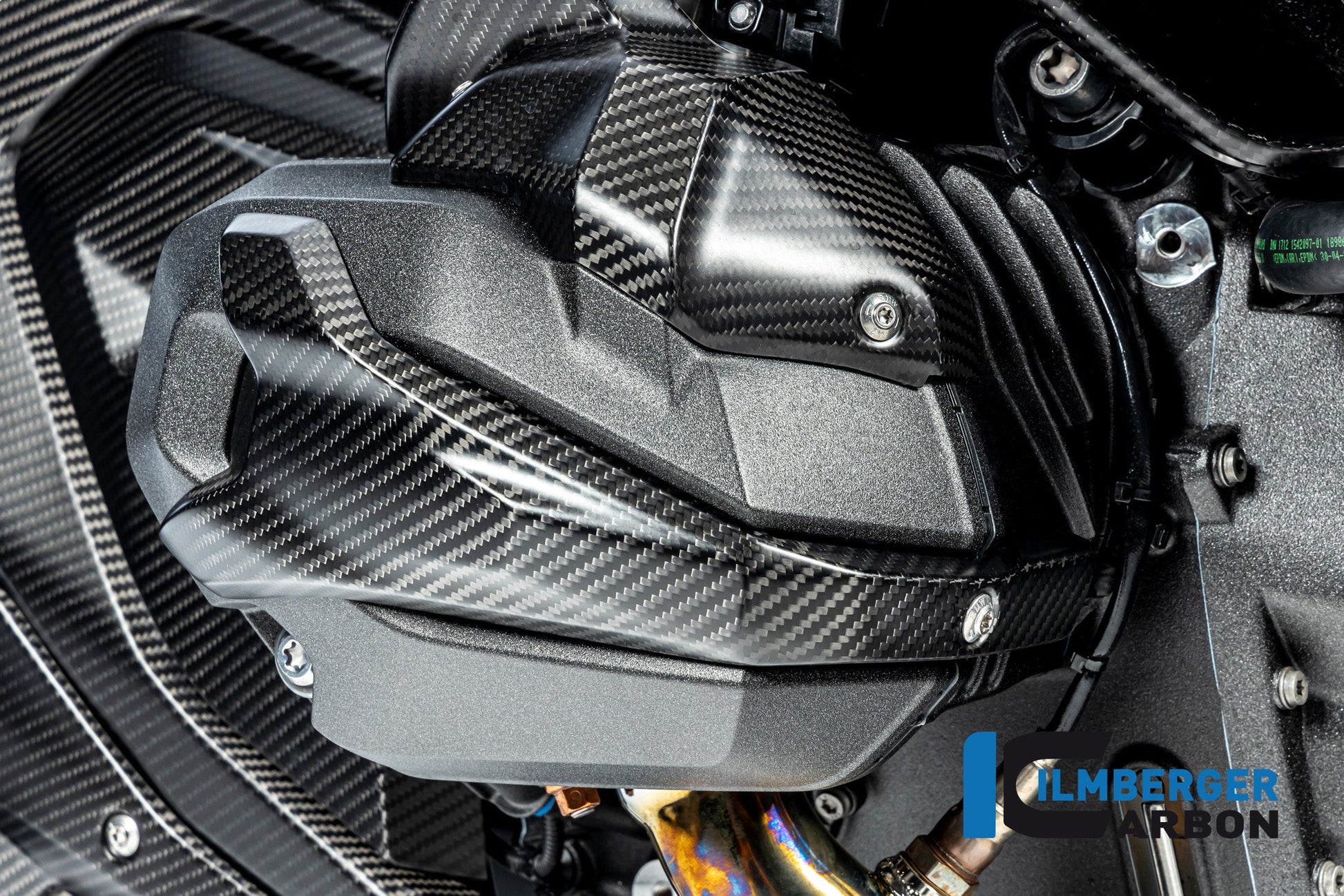Bougie Cover rechts mat carbon BMW R1300GS Adventure Triple Black 2024+