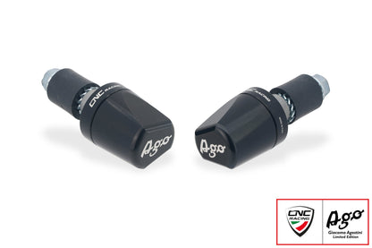 Handlebar end weights 'Look' - Giacomo Agostini Limited Edition