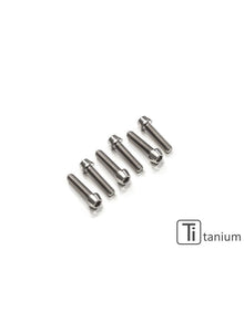 Titanium boutenset (5 stuks) voor koppelingsdeksel Ducati Panigale V4 R (2026+)
