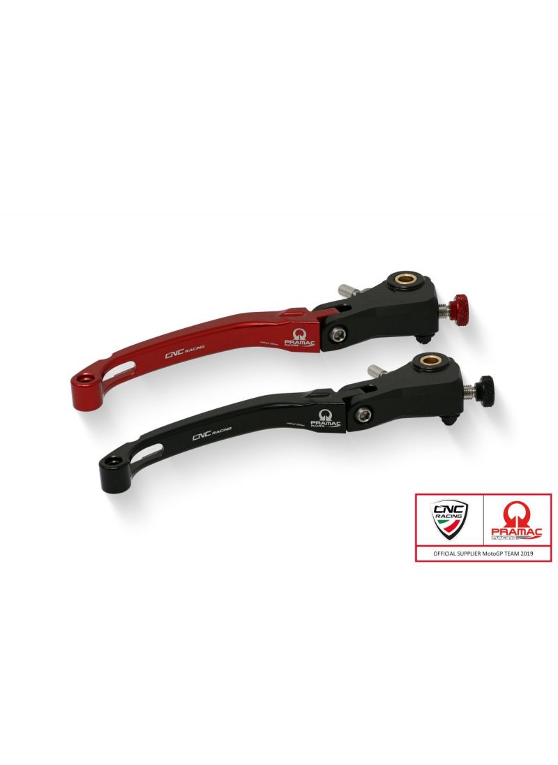 Carbon koppelingshendel beschermer Pramac Racing Edition - CNC Racing Ducati Hypermotard 950 RVE (2020-2025)