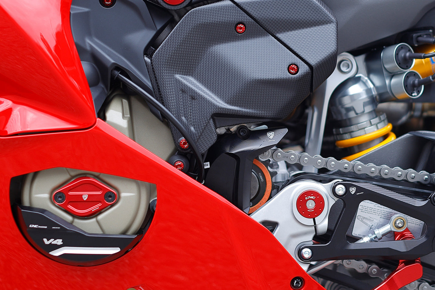 Voortandwielcover Panigale V4 Tricolore Italia (2025+)