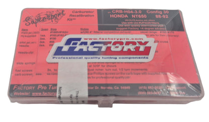 Kit de sintonización de carburador Pro de fábrica Etapa 3-Honda NTV650 (Revere) (1988-1997)