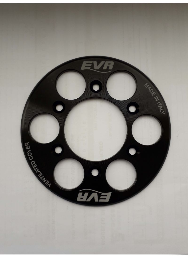 EVR topplaat voor geventileerde drukplaat - zwart Ducati Hypermotard 1100 (2007-2012)
