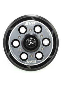 EVR geventileerde Drukplaat Koppeling - basis zwart / zilverkleurige topplaat Ducati Hypermotard 1100S (2007-2009)