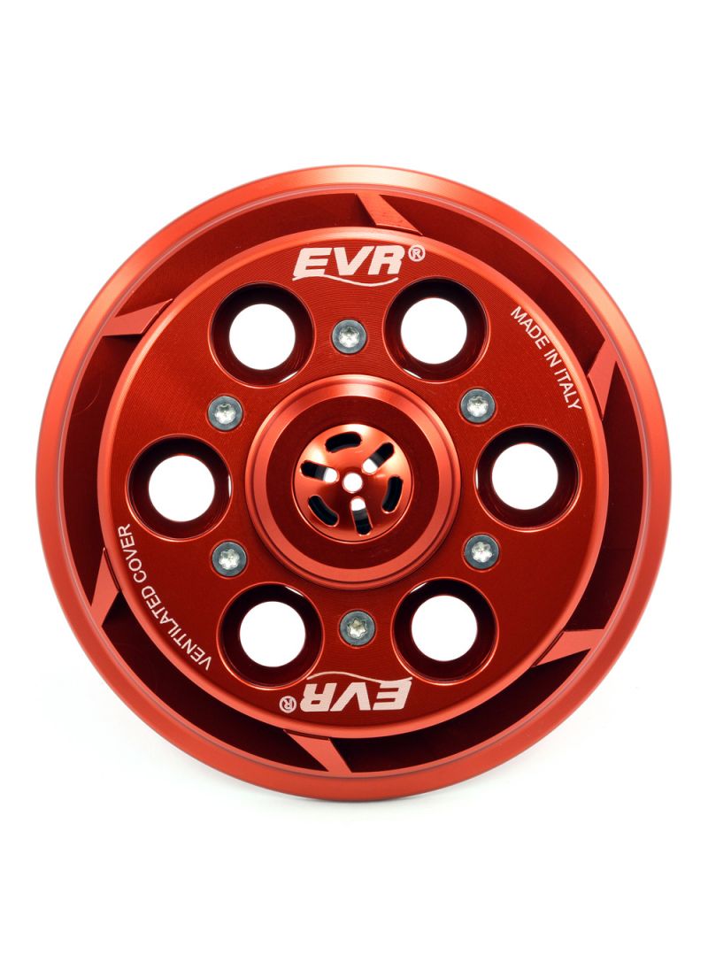 EVR geventileerde Drukplaat Koppeling - basis rood / rode topplaat Ducati Hypermotard 1100 EVO (2010-2012)