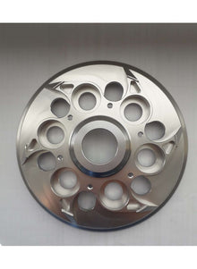 EVR basisplaat voor geventileerde drukplaat - Zilver Ducati Hypermotard 1100S (2007-2009)