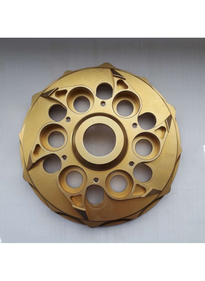 EVR Anti-clank basisplaat voor anti-clank drukplaat - goud Ducati Hypermotard 1100 EVO (2010-2012)